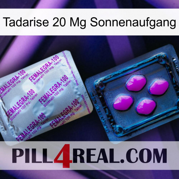 Tadarise 20 Mg Sunrise 37